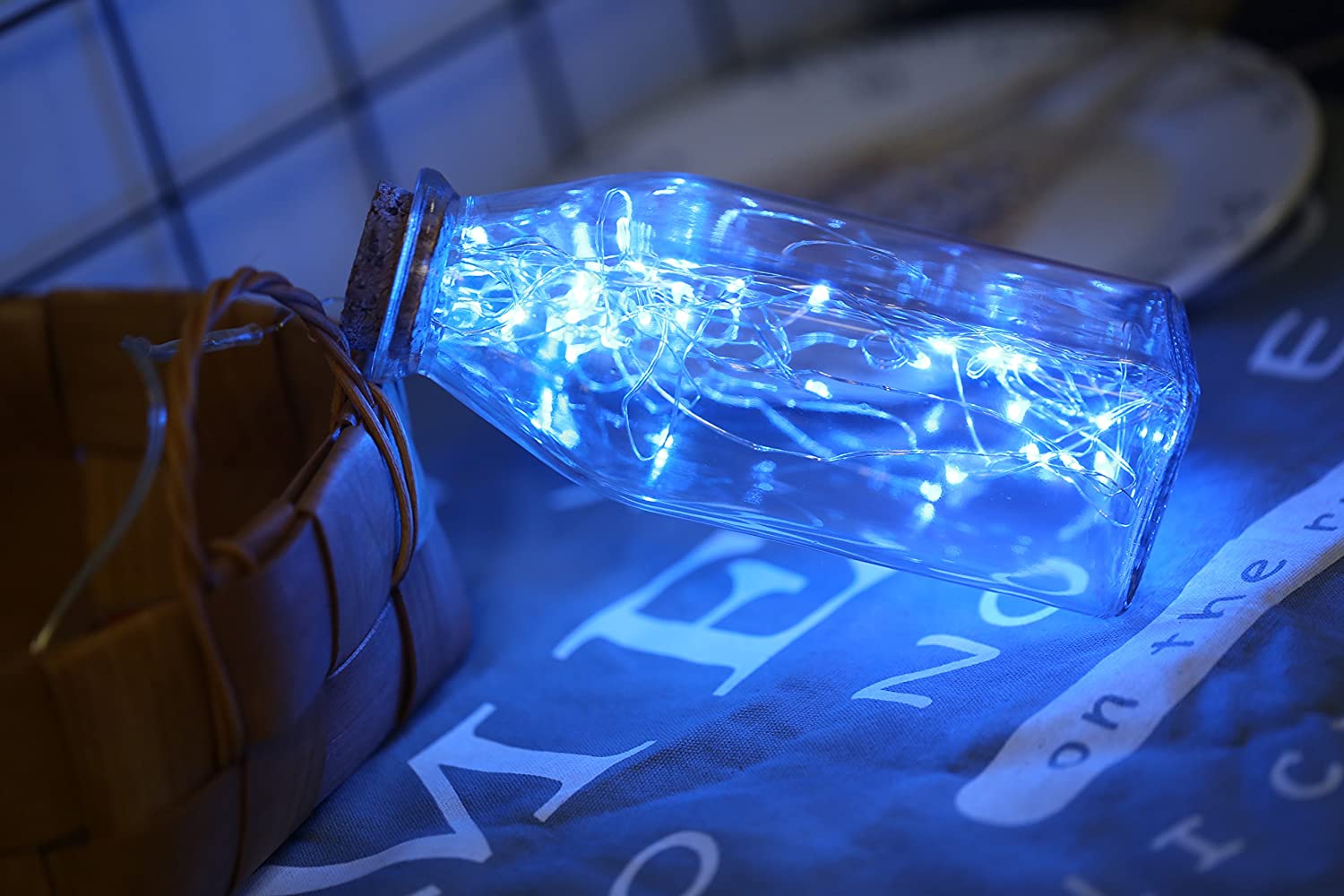 Гірлянда мідний дріт Кінський хвіст 5м 500LED Білий Гірлянда мідний дріт Кінський хвіст 5м 500LED Білий